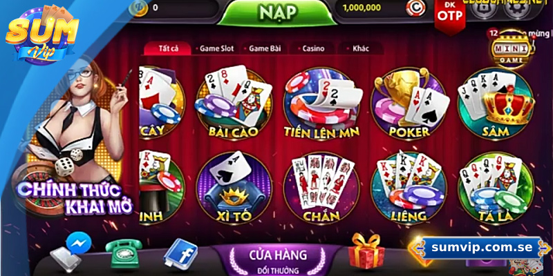 SUMVIP ⭐️ Link Vào SUMVIP【2025】✔️ Mobile Bản Mới Nhất 38 Game bài Sumvip cung cấp hàng trăm trò chơi hấp dẫn